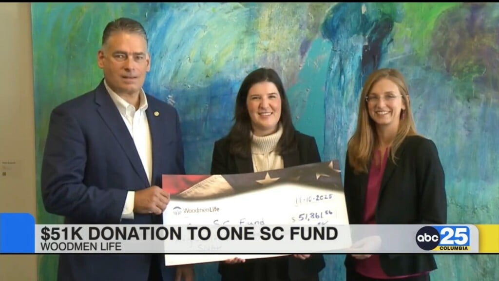 Woodmen Life Donates $51k To One Sc Fund, Benefiting Families In Need
