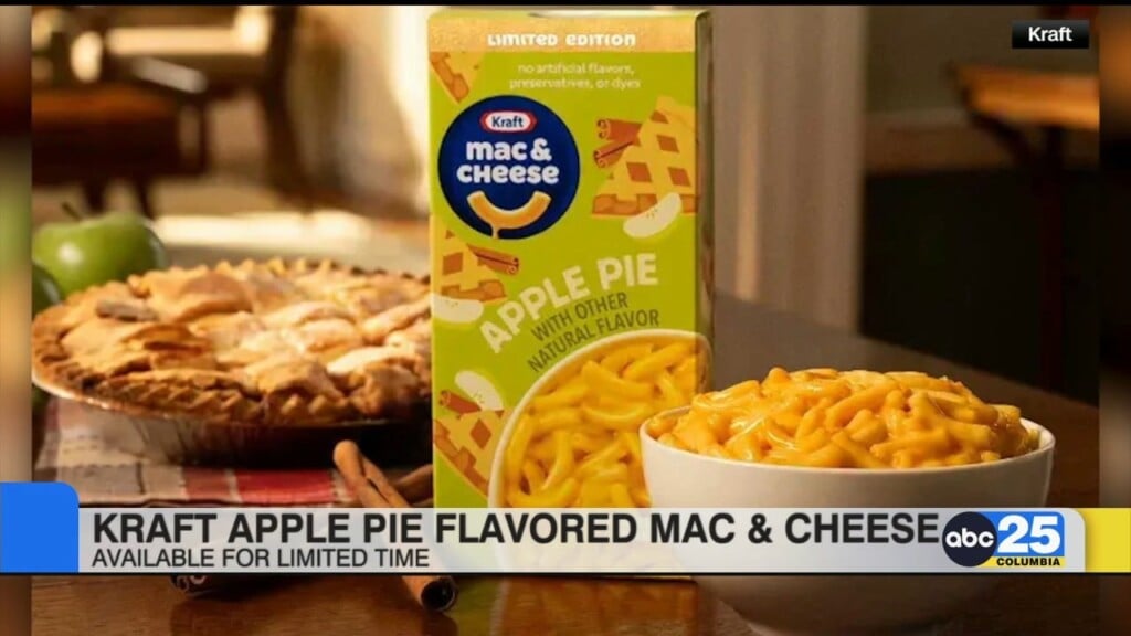 Kraft Apple Pie Flavored Mac &cheese Available For Limited Time