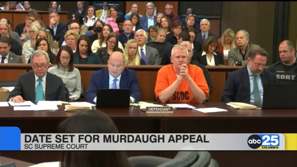Date Set For Alex Murdaugh Appeal