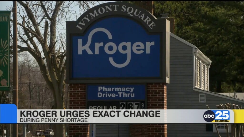 Kroger Urges Shoppers To Use Exact Change