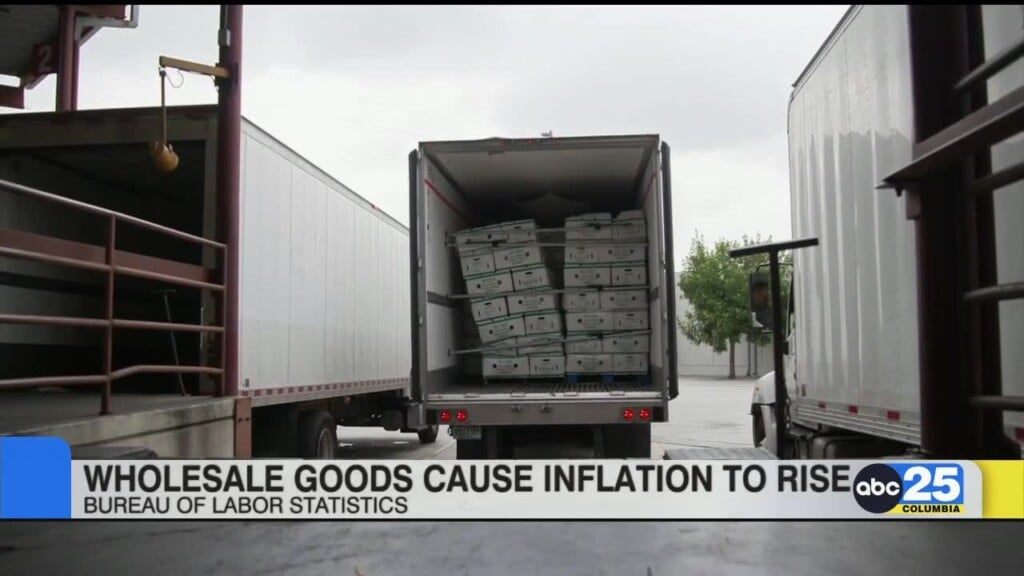 Wholesale Goods Cause Inflation To Rise