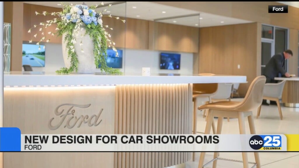 Ford Creates New Design For Car Showrooms
