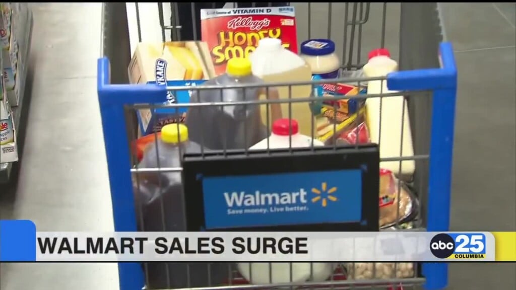 Walmart Sales Surge