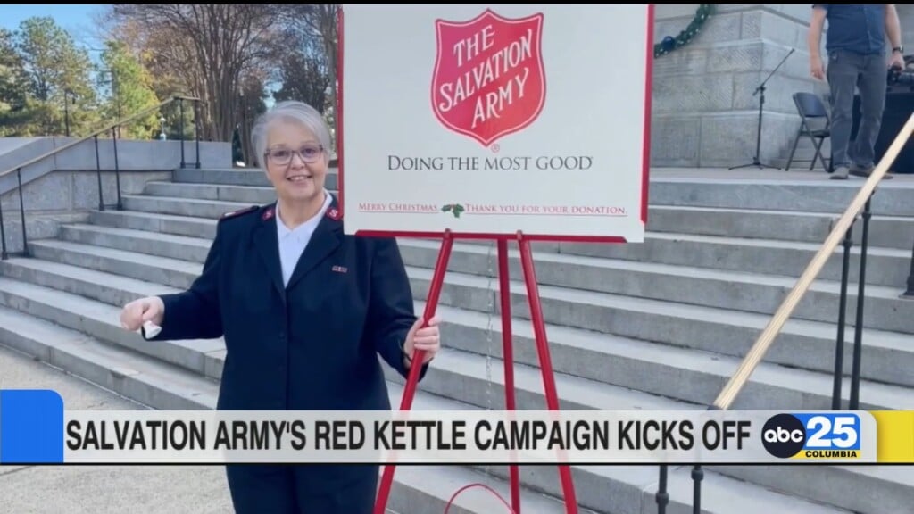 Salvation Army Kicks Off Red Kettle Campaign, Angel Tree Program