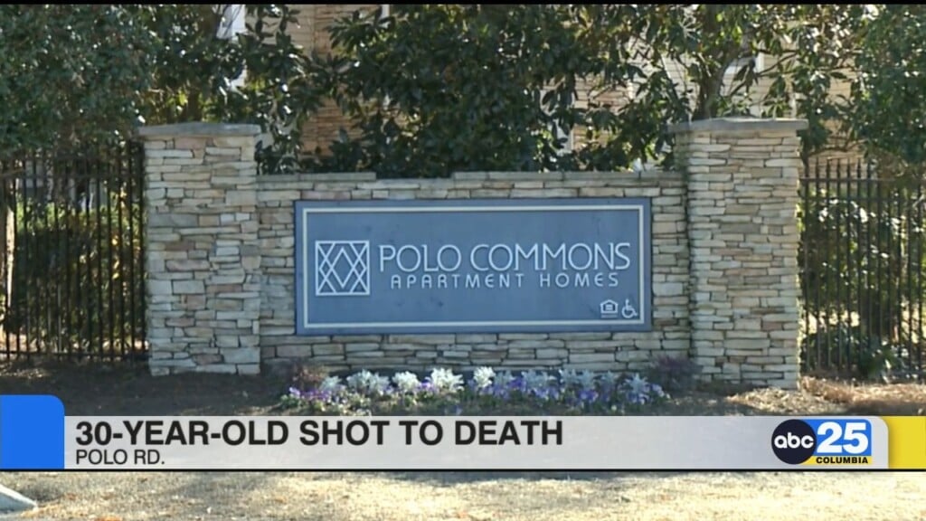 30 Year Old Shot To Death At Apartments On Polo Road, Suspect In Custody