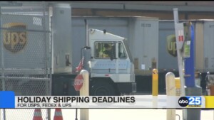 Holiday Shipping Deadlines