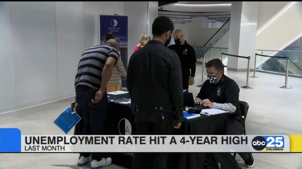 Unemployment Rate Hit A 4 Year High