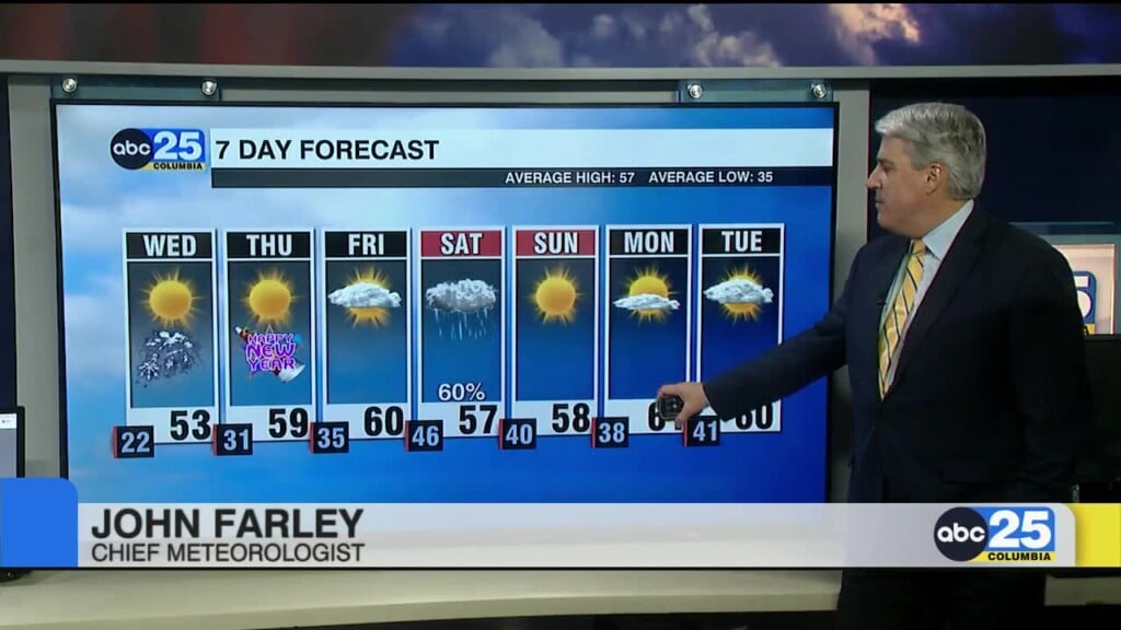 7 Day Forecast Dec. 30, 2025