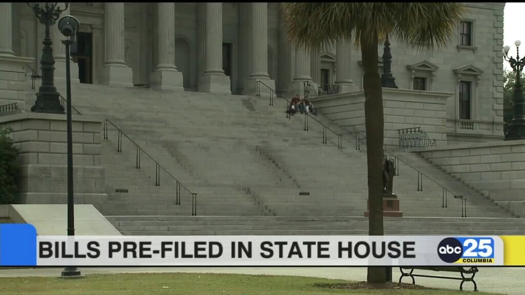 Bills Pre Filed In State House