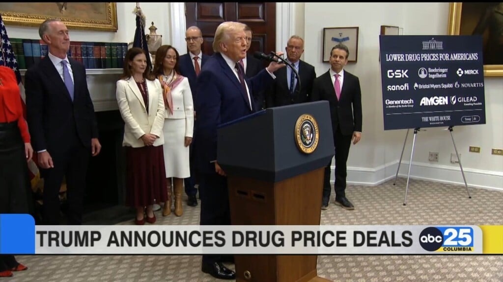 President Trump Announces Drug Price Deals