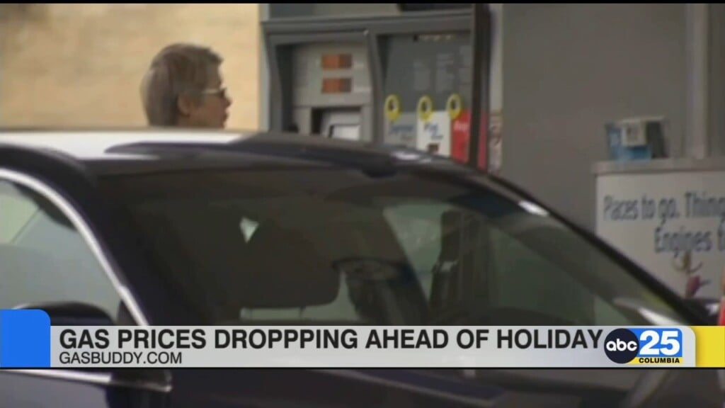 Gas Prices Dropping Ahead Of Holiday