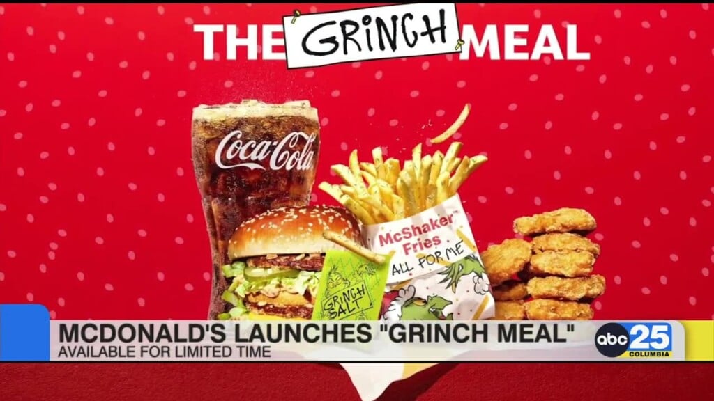 Mcdonald's Launches Limited Time Grinch Meal