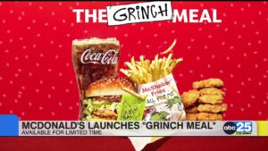 Mcdonald's Launches Limited Time Grinch Meal