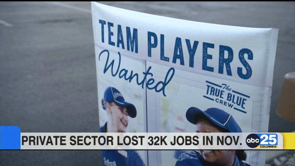 Private Sector Lost 32k Jobs In November
