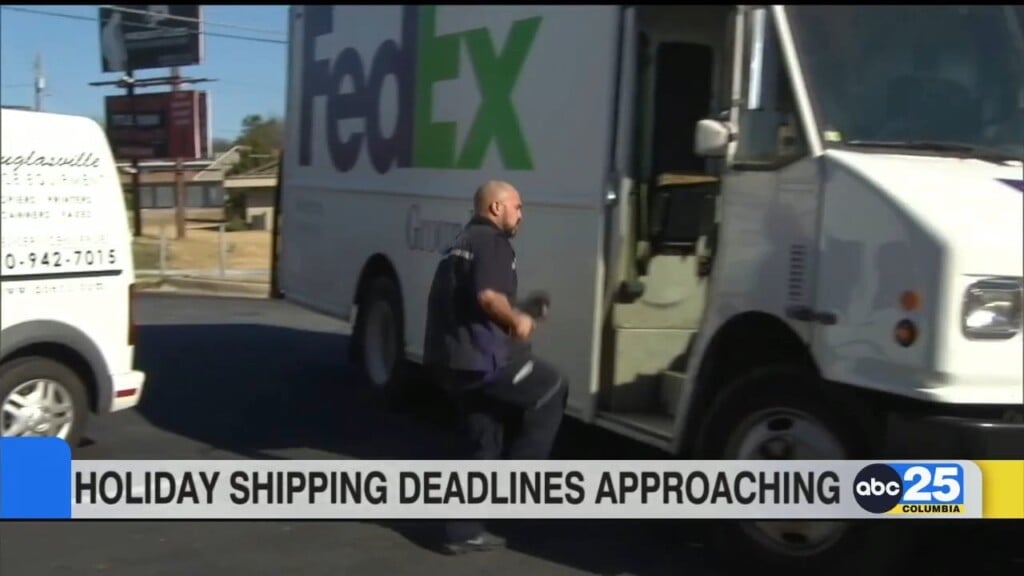 Holiday Shipping Deadlines Approaching