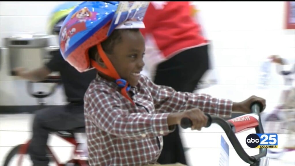 Pre K Students At Bradley Elementary Surprised With Bicycles