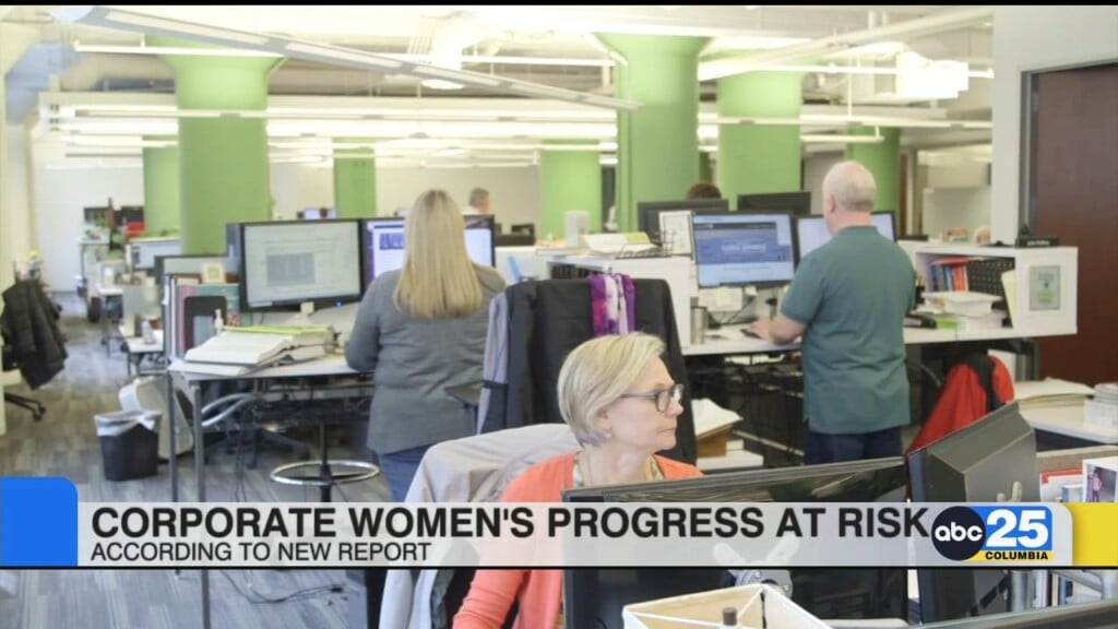Corporate Women's Progress At Risk