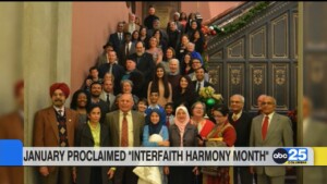 Sc Governor Proclaims Janaury As Interfaith Harmony Month