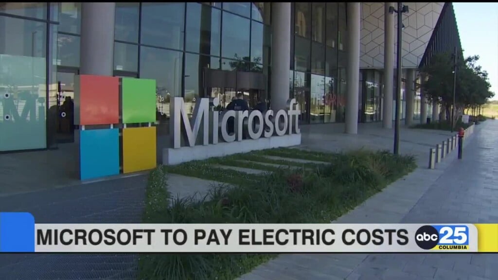 Microsoft To Pay Electric Costs