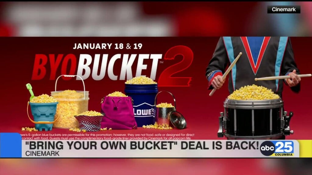Cinemark Bring Your Own Bucket Popcorn Deal Is Back