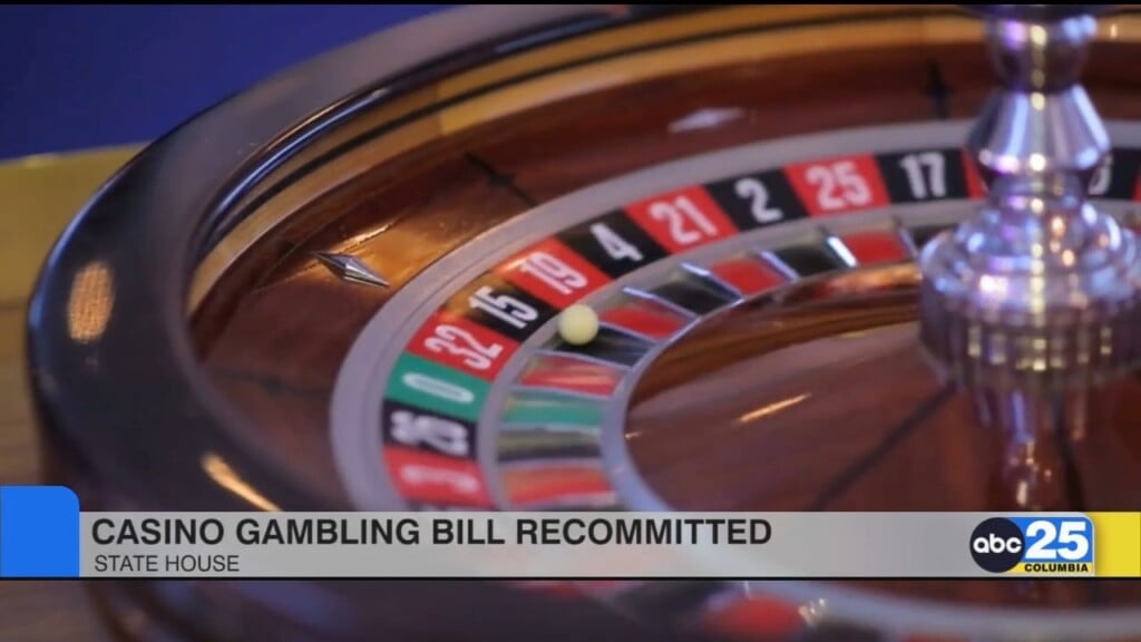 Casino Gambling Bill Recommitted At State House