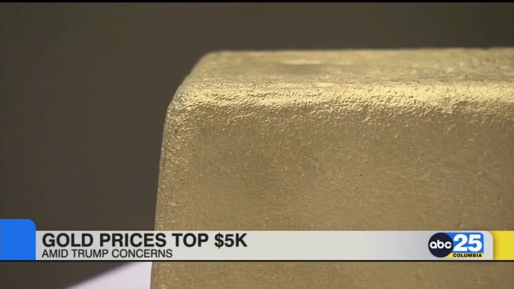 Gold Prices Top $5k
