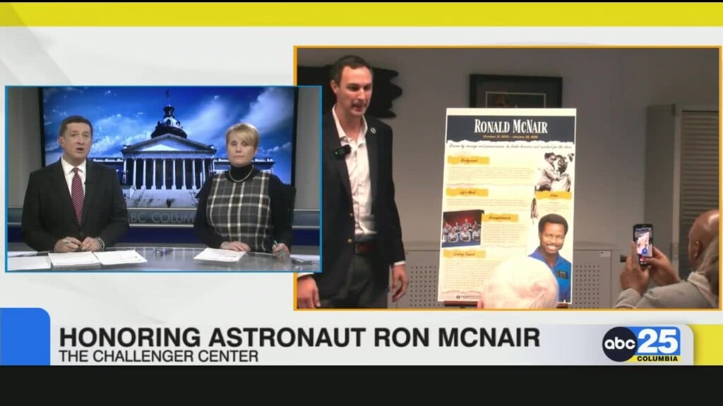 Former Sc Astronaut Ronald Mcnair Honored At Challenger Center