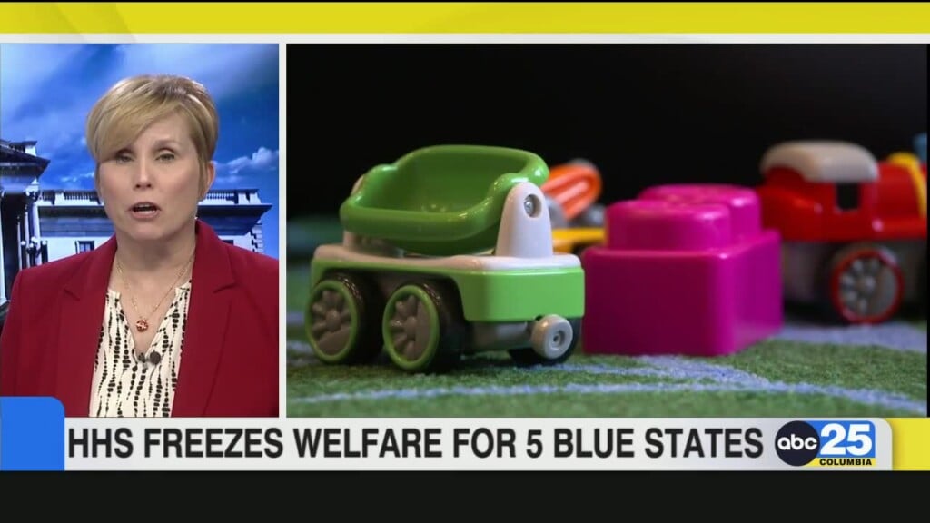 Hhs Freezes Welfare For 5 Blue States
