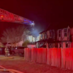 Fire at Hidden Pines Road