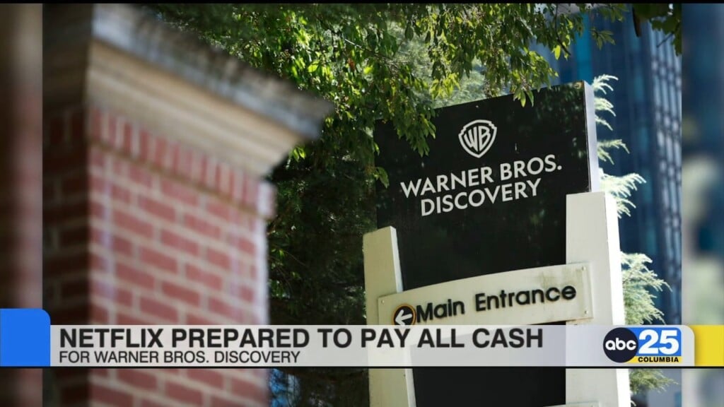 Netflix Prepared To Pay Cash For Part Of Warner Brothers Discovery