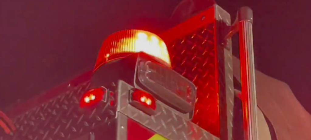 Fire at Hidden Pines Road