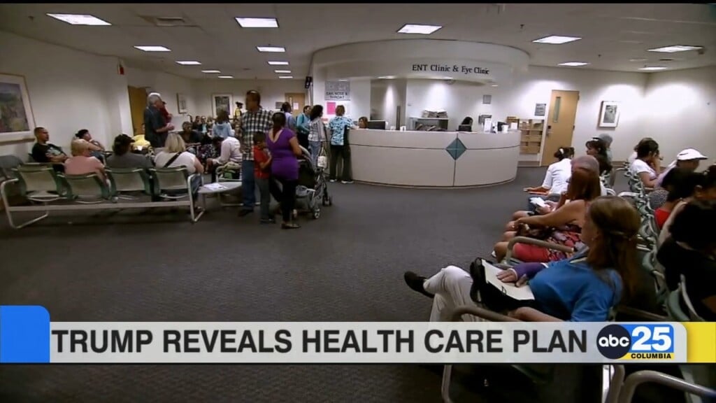 President Trump Reveals Health Care Plan