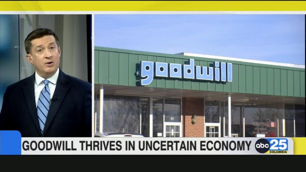 Goodwill Thrives In Uncertain Economy