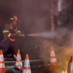 Fire at Hidden Pines Road