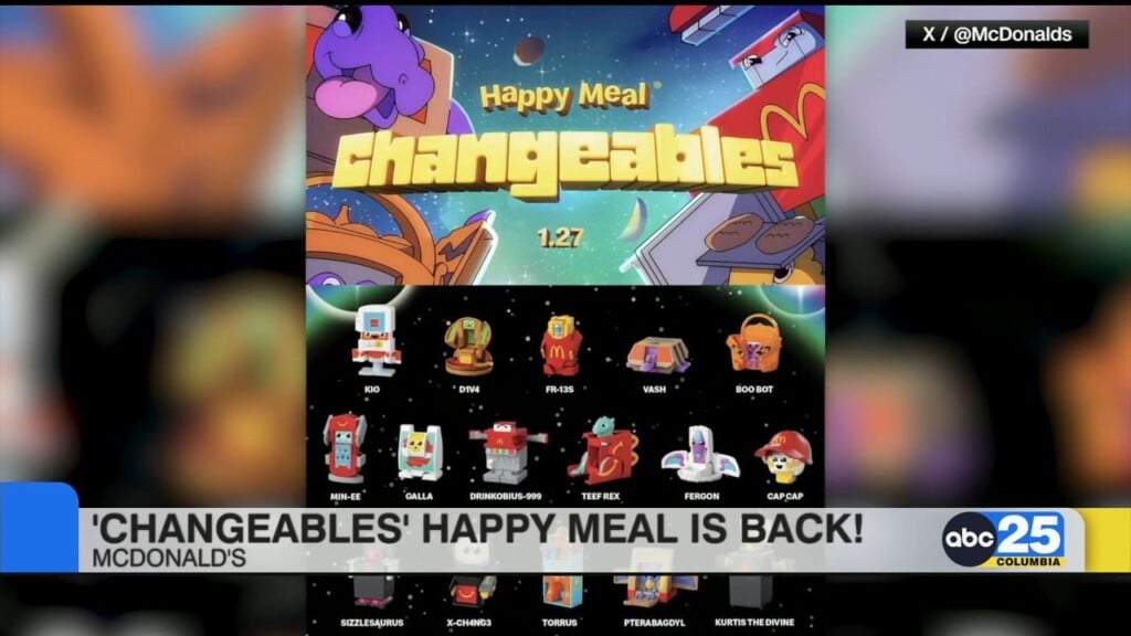 Mcdonald's Bringing Back 'changeables' Happy Meal