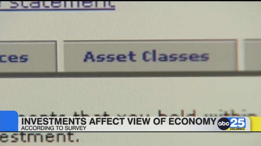 Survey: Investments Affect View Of Economy