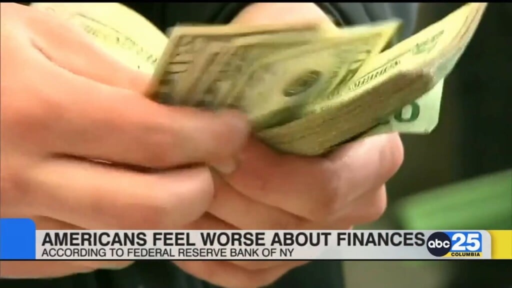 Americans Feel Worse About Finances