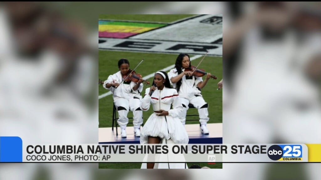 Columbia Native Coco Jones Shines On Super Bowl Stage