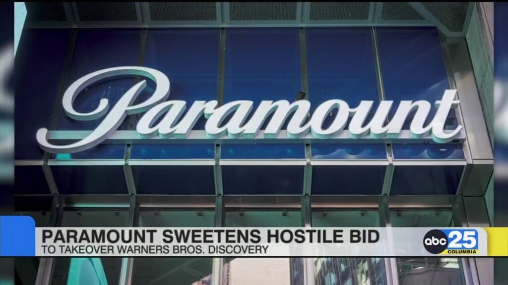 Paramount Sweetens Hostile Bid For Warner Bro. Discovery Takeover