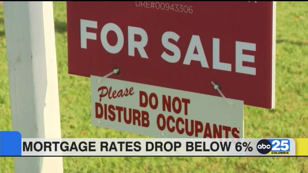 Mortgage Rates Drop Below 6%