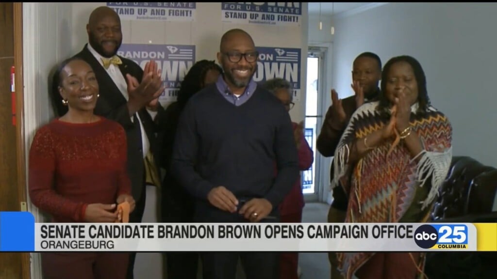 Brandon Brown Campaign Opens Orangeburg Office In Fight To Unseat Senator Lindsey Graham