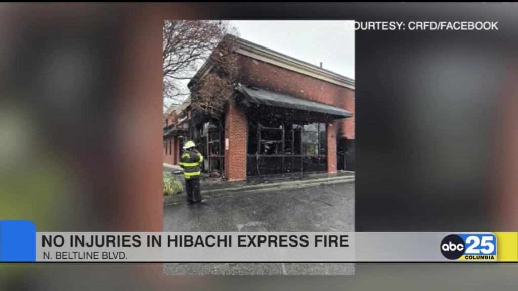 Columbia Firefighters Respond To Saturday Morning Restaurant Fire