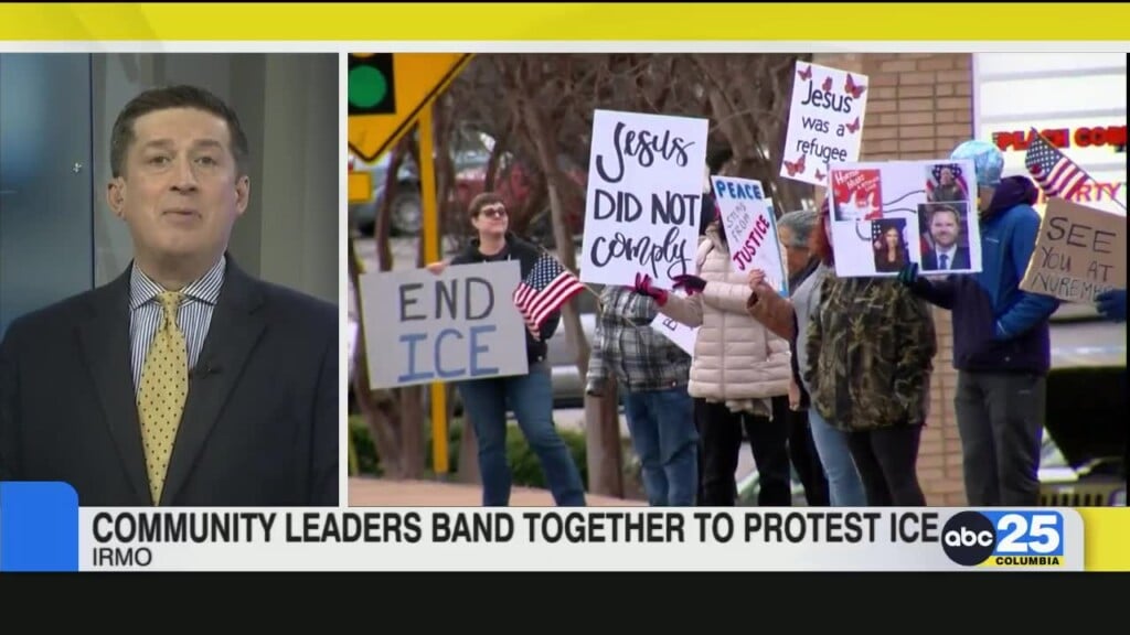 Irmo Community Protest Against Ice
