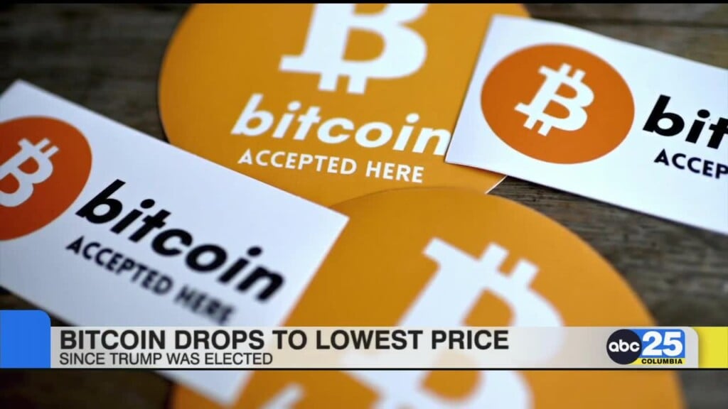 Bitcoin Drops To Lowest Price Since Trump Was Elected
