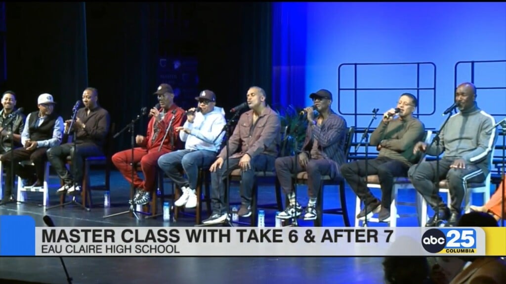 Take 6 And After 7 Offer Master Class In Music To Richland One Students