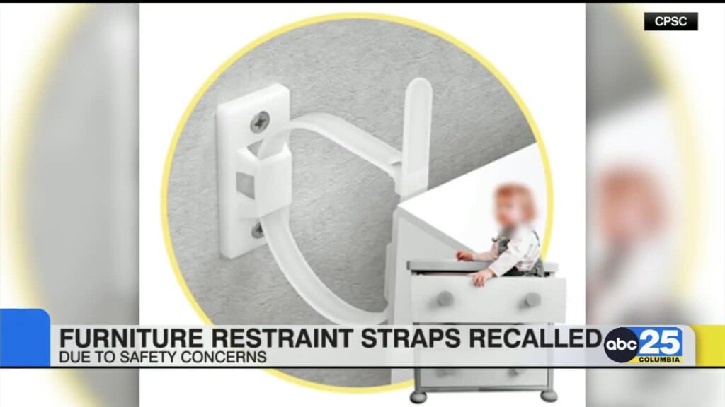 Furniture Restraint Straps Recalled