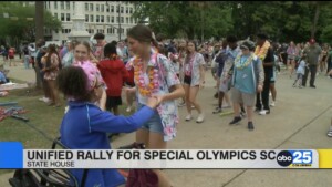 "i Choose To Include" 1,500 Students Attend Unified Rally For Special Olympics Sc