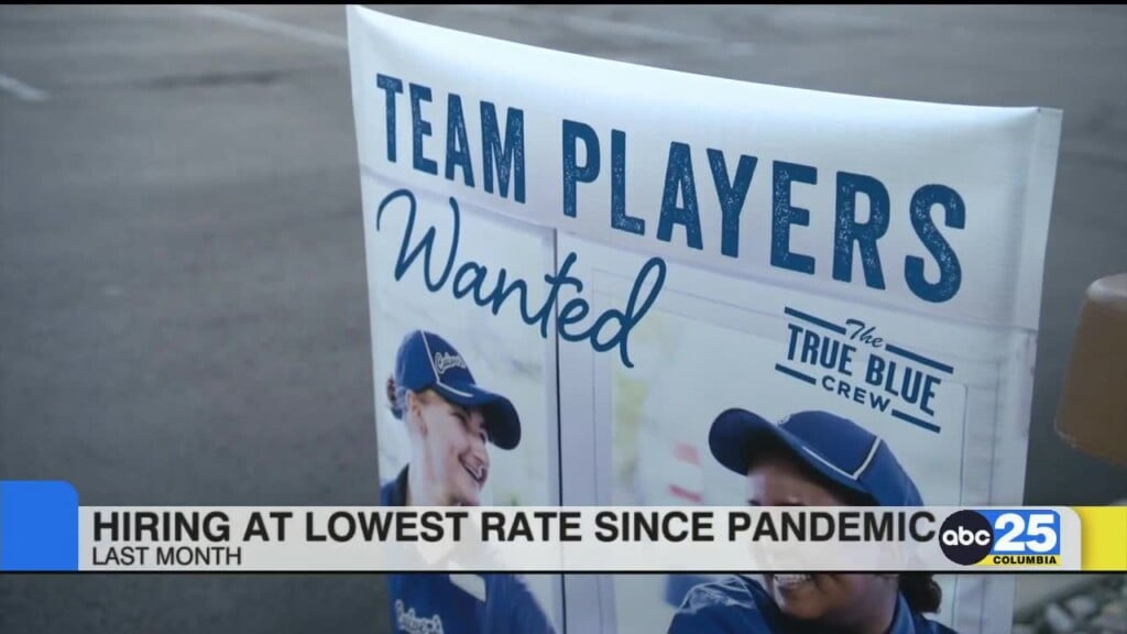 Hiring At Lowest Rate Since Pandemic