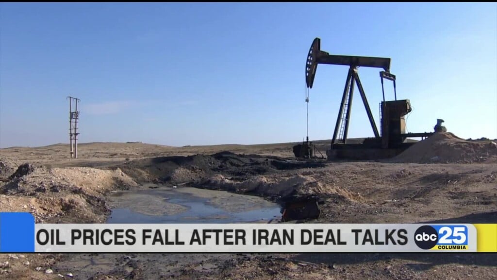 Oil Prices Fall After Iran Deal Talks