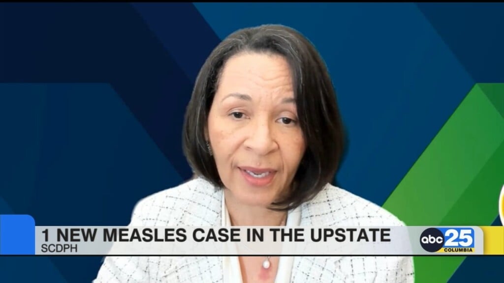 "far Too Early To Let Our Guard Down" Scdph Reports 1 New Measles Case